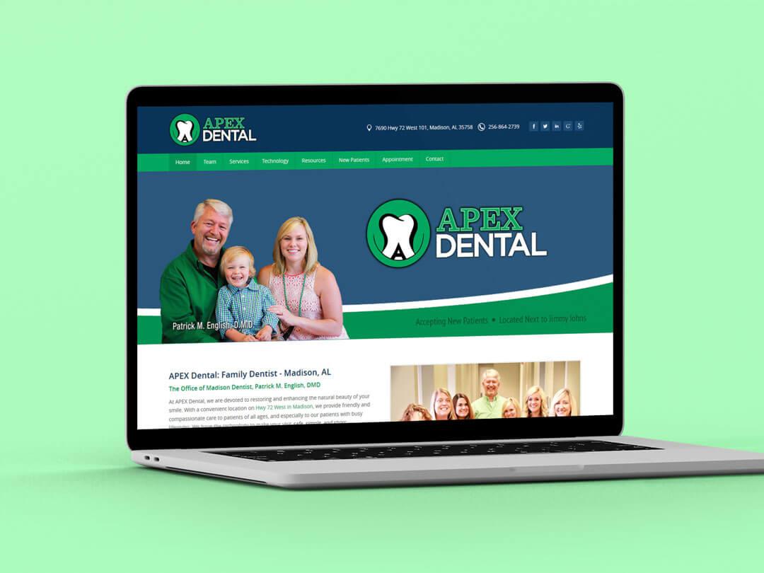 web design apexdental