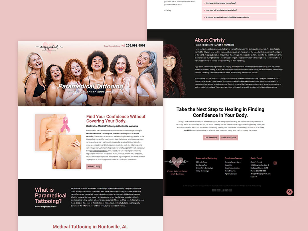 web design pinkink