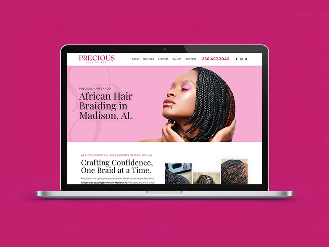 web design precioushairbyado